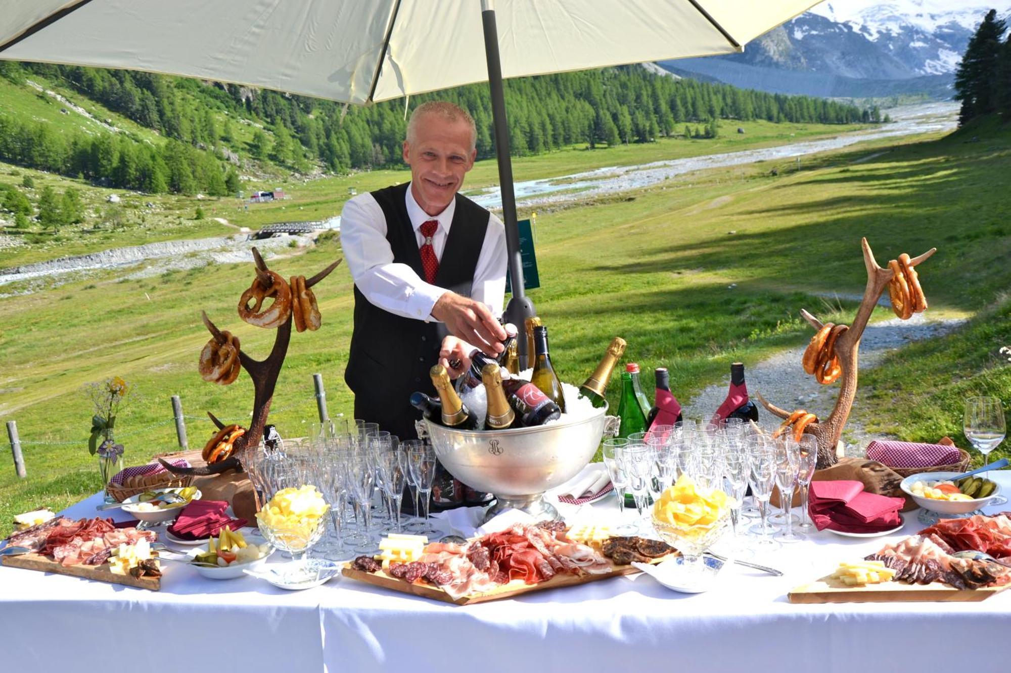 Hotel Roseg-Gletscher Pontresina Ngoại thất bức ảnh