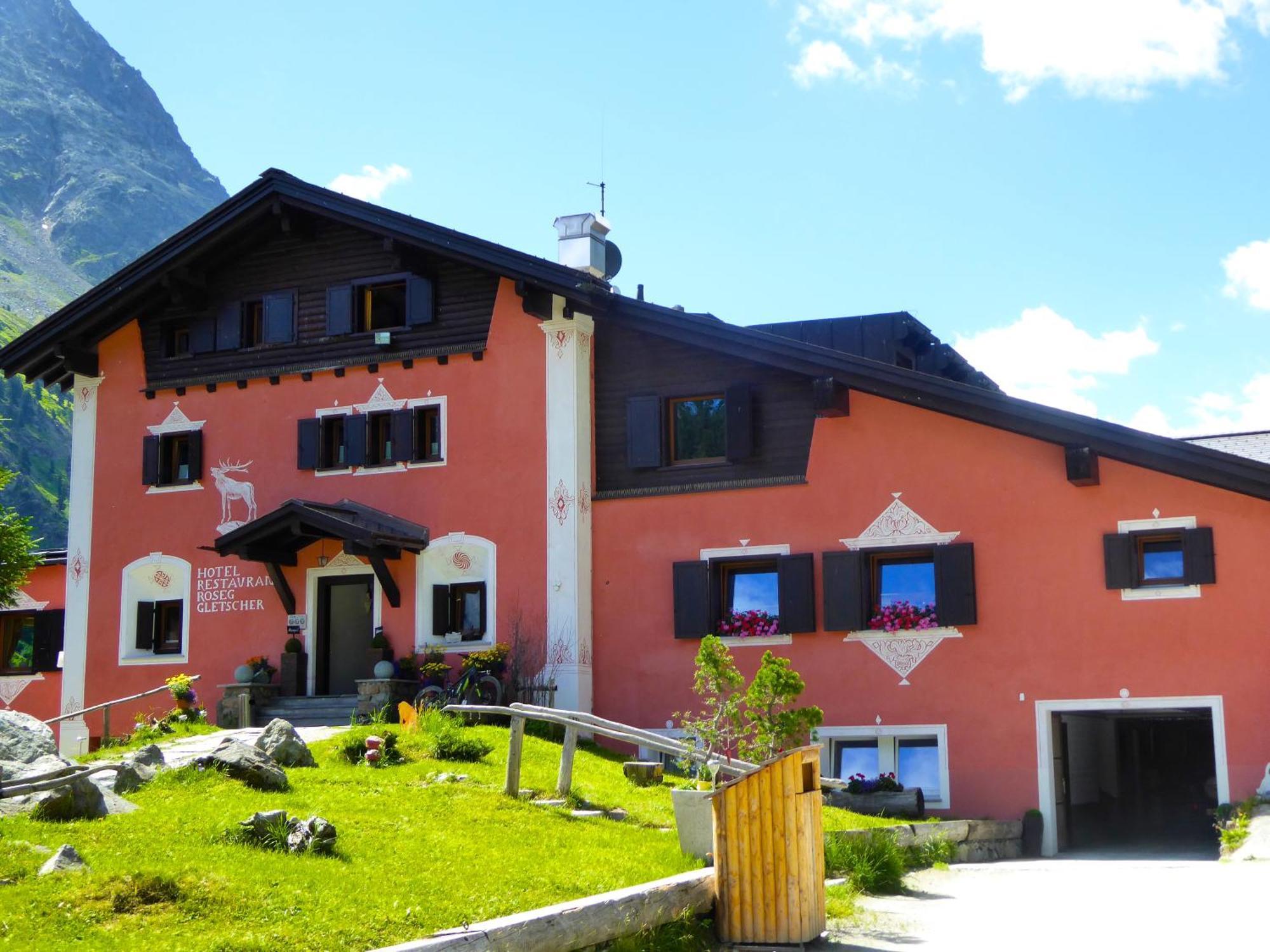 Hotel Roseg-Gletscher Pontresina Ngoại thất bức ảnh