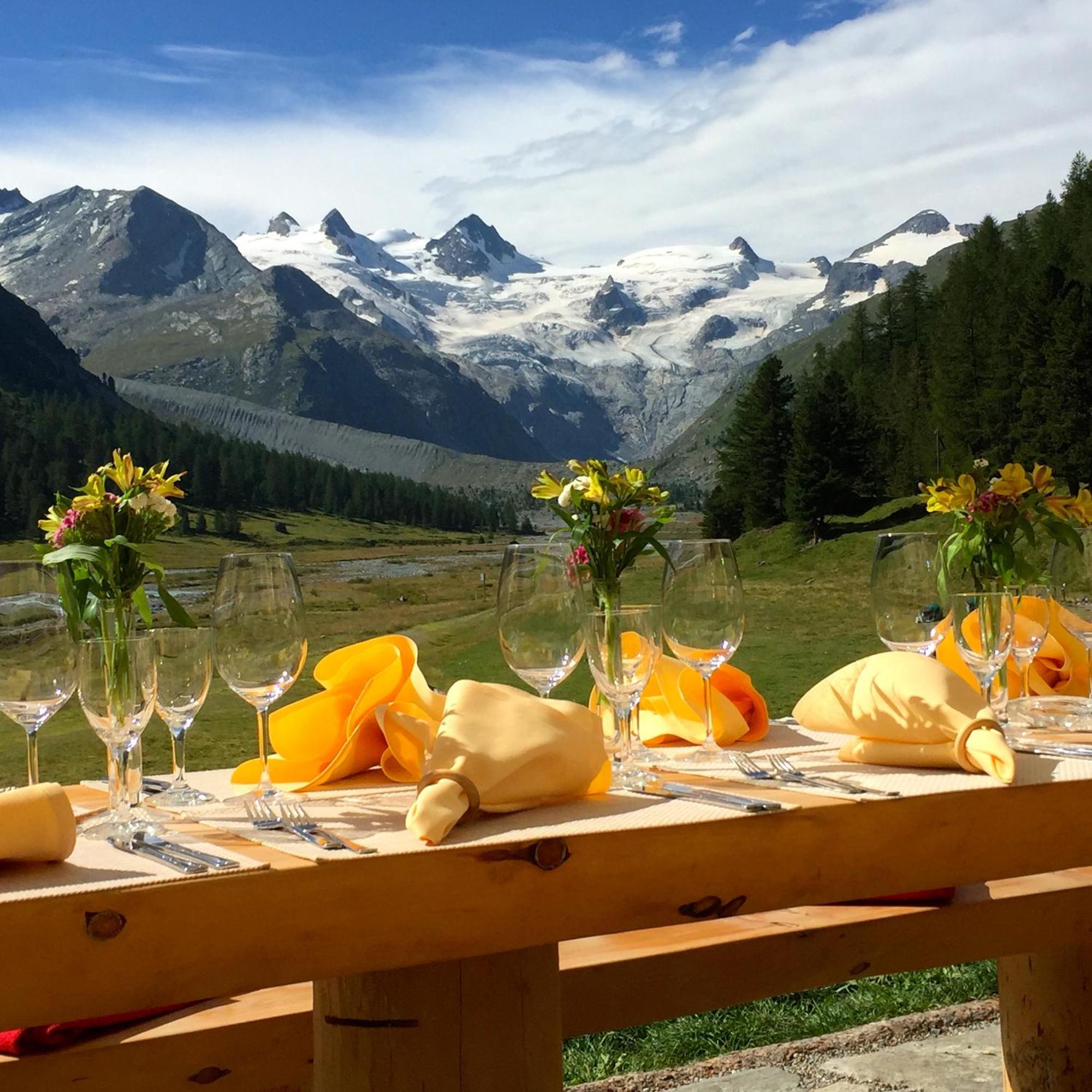 Hotel Roseg-Gletscher Pontresina Ngoại thất bức ảnh