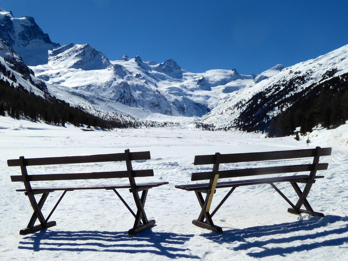 Hotel Roseg-Gletscher Pontresina Ngoại thất bức ảnh