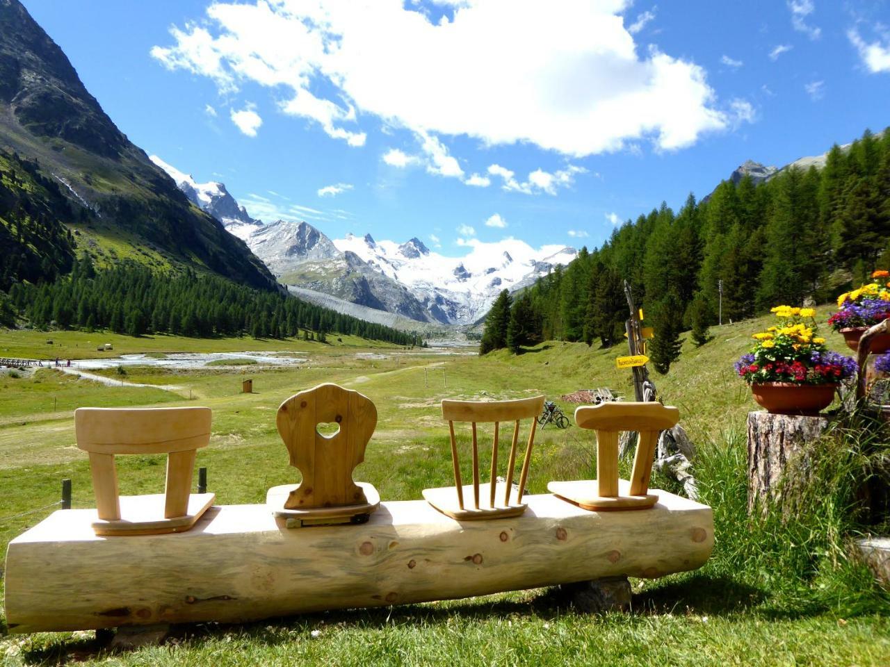 Hotel Roseg-Gletscher Pontresina Ngoại thất bức ảnh